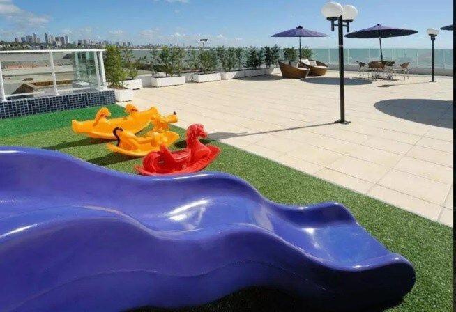 شقة Flat Beira-Mar Blue Sunset João Pessoa المظهر الخارجي الصورة